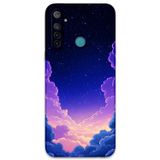 Gramaphone Realme 5İ Uyumlu Uzay Desenli Telefon Kılıfı + Ekran Koruyucu - 5867