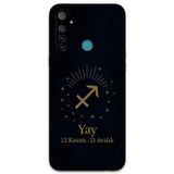 Gramaphone Realme 5İ Uyumlu Yay Burcu Desenli Telefon Kılıfı + Ekran Koruyucu - 5776