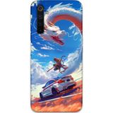 Gramaphone Realme 6 Pro Uyumlu Araba Desenli Telefon Kılıfı + Ekran Koruyucu - 5764