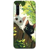 Gramaphone Realme 6 Pro Uyumlu Kedi Desenli Telefon Kılıfı + Ekran Koruyucu - 5785