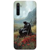 Gramaphone Realme 6 Pro Uyumlu Retro Desenli Telefon Kılıfı + Ekran Koruyucu - 5840