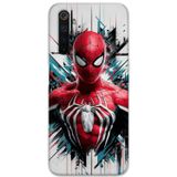 Gramaphone Realme 6 Pro Uyumlu Spiderman Desenli Telefon Kılıfı + Ekran Koruyucu - 5831