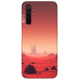 Gramaphone Realme 6 Pro Uyumlu Uzay Desenli Telefon Kılıfı + Ekran Koruyucu - 5859