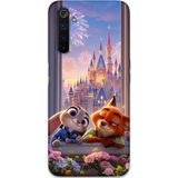 Gramaphone Realme 6 Pro Uyumlu Zootopia Desenli Telefon Kılıfı + Ekran Koruyucu - 5943