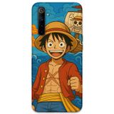 Gramaphone Realme 6 Uyumlu Anime Desenli Telefon Kılıfı + Ekran Koruyucu - 5753