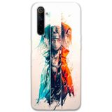 Gramaphone Realme 6 Uyumlu Anime Desenli Telefon Kılıfı + Ekran Koruyucu - 5884