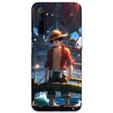 Gramaphone Realme 6 Uyumlu Anime Desenli Telefon Kılıfı + Ekran Koruyucu - 5890