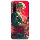 Gramaphone Realme 6 Uyumlu Anime Desenli Telefon Kılıfı + Ekran Koruyucu - 5894