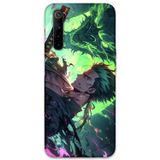 Gramaphone Realme 6 Uyumlu Anime Desenli Telefon Kılıfı + Ekran Koruyucu - 5896