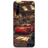 Gramaphone Realme 6 Uyumlu Araba Desenli Telefon Kılıfı + Ekran Koruyucu - 5759