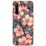 Gramaphone Realme 6 Uyumlu Çiçek Desenli Telefon Kılıfı + Ekran Koruyucu - 5801