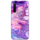 Gramaphone Realme 6 Uyumlu Mermer Desenli Telefon Kılıfı + Ekran Koruyucu - 5813