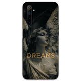 Gramaphone Realme 6 Uyumlu Retro Desenli Telefon Kılıfı + Ekran Koruyucu - 5832