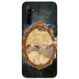 Gramaphone Realme 6 Uyumlu Retro Desenli Telefon Kılıfı + Ekran Koruyucu - 5836
