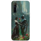 Gramaphone Realme 6 Uyumlu Retro Desenli Telefon Kılıfı + Ekran Koruyucu - 5839