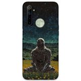 Gramaphone Realme 6 Uyumlu Retro Desenli Telefon Kılıfı + Ekran Koruyucu - 5844