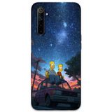 Gramaphone Realme 6 Uyumlu Simpson Desenli Telefon Kılıfı + Ekran Koruyucu - 5937