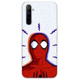 Gramaphone Realme 6 Uyumlu Spiderman Desenli Telefon Kılıfı + Ekran Koruyucu - 5830