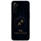 Gramaphone Realme 6 Uyumlu Yay Burcu Desenli Telefon Kılıfı + Ekran Koruyucu - 5776
