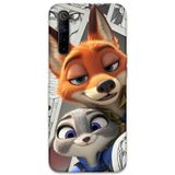 Gramaphone Realme 6 Uyumlu Zootopia Desenli Telefon Kılıfı + Ekran Koruyucu - 5942