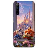 Gramaphone Realme 6 Uyumlu Zootopia Desenli Telefon Kılıfı + Ekran Koruyucu - 5943
