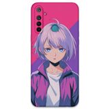 Gramaphone Realme 6i ile Uyumlu Anime Desenli Telefon Kılıfı + Ekran Koruyucu - 5742