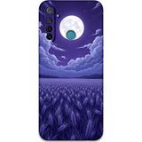 Gramaphone Realme 6İ Uyumlu Çiçek Desenli Telefon Kılıfı + Ekran Koruyucu - 5797