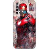 Gramaphone Realme 6İ Uyumlu İronman Desenli Telefon Kılıfı + Ekran Koruyucu - 5828