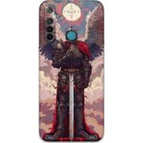 Gramaphone Realme 6İ Uyumlu Retro Desenli Telefon Kılıfı + Ekran Koruyucu - 5837