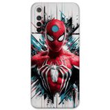 Gramaphone Realme 6İ Uyumlu Spiderman Desenli Telefon Kılıfı + Ekran Koruyucu - 5831