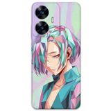 Gramaphone Realme C55 ile Uyumlu Anime Desenli Telefon Kılıfı + Ekran Koruyucu - 5743