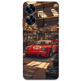 Gramaphone Realme C55 ile Uyumlu Araba Desenli Telefon Kılıfı + Ekran Koruyucu - 5759