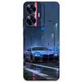 Gramaphone Realme C55 ile Uyumlu Araba Desenli Telefon Kılıfı + Ekran Koruyucu - 5767