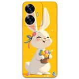 Gramaphone Realme C55 ile Uyumlu Tavşan Desenli Telefon Kılıfı + Ekran Koruyucu - 5807