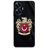Gramaphone Realme C55 ile Uyumlu Türk Desenli Telefon Kılıfı + Ekran Koruyucu - 5855