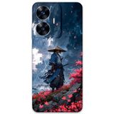 Gramaphone Realme C55 Uyumlu Samuray Desenli Telefon Kılıfı + Ekran Koruyucu - 5825