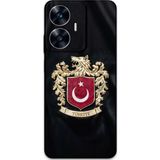 Gramaphone Realme C55 Uyumlu Türk Desenli Telefon Kılıfı + Ekran Koruyucu - 5855