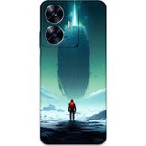 Gramaphone Realme C55 Uyumlu Uzay Desenli Telefon Kılıfı + Ekran Koruyucu - 5864