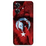 Gramaphone Realme Note 60 ile Uyumlu Türk Bayrağı Desenli Telefon Kılıfı + Ekran Koruyucu - 5856