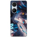 Gramaphone Reeder S19 Max Pro S Edge ile Uyumlu Anime Desenli Telefon Kılıfı + Ekran Koruyucu - 5748