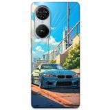 Gramaphone Reeder S19 Max Pro S Edge ile Uyumlu Araba Desenli Telefon Kılıfı + Ekran Koruyucu - 5760