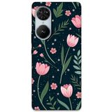 Gramaphone Reeder S19 Max Pro S Edge ile Uyumlu Çiçek Desenli Telefon Kılıfı + Ekran Koruyucu - 5788