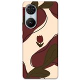 Gramaphone Reeder S19 Max Pro S Edge ile Uyumlu Çiçek Desenli Telefon Kılıfı + Ekran Koruyucu - 5790