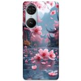 Gramaphone Reeder S19 Max Pro S Edge ile Uyumlu Çiçek Desenli Telefon Kılıfı + Ekran Koruyucu - 5794
