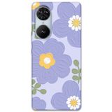 Gramaphone Reeder S19 Max Pro S Edge ile Uyumlu Çiçek Desenli Telefon Kılıfı + Ekran Koruyucu - 5799