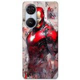 Gramaphone Reeder S19 Max Pro S Edge ile Uyumlu İronman Desenli Telefon Kılıfı + Ekran Koruyucu - 5828