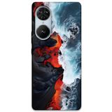 Gramaphone Reeder S19 Max Pro S Edge ile Uyumlu Mermer Desenli Telefon Kılıfı + Ekran Koruyucu - 5811