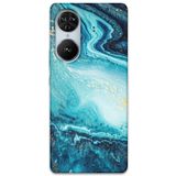 Gramaphone Reeder S19 Max Pro S Edge ile Uyumlu Mermer Desenli Telefon Kılıfı + Ekran Koruyucu - 5818