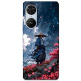 Gramaphone Reeder S19 Max Pro S Edge ile Uyumlu Samuray Desenli Telefon Kılıfı + Ekran Koruyucu - 5825