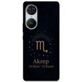 Gramaphone Reeder S19 Max Pro S Edge Uyumlu Akrep Burcu Desenli Telefon Kılıfı + Ekran Koruyucu - 5775
